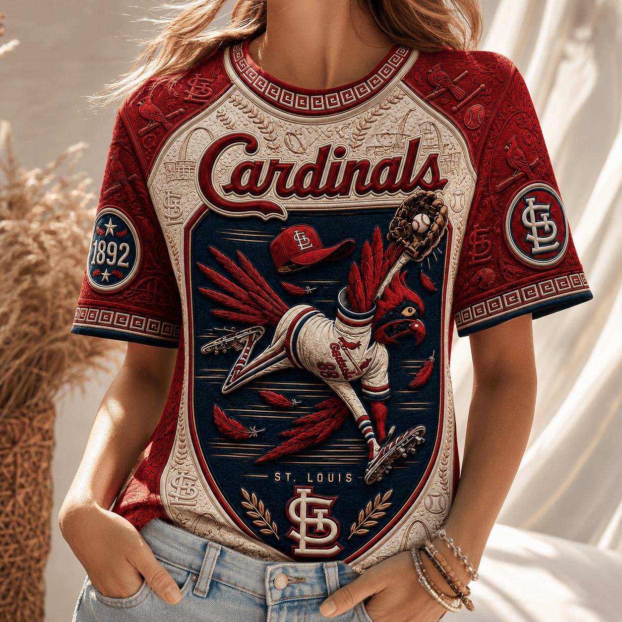 PREMIUM SLVC 3D EMBOSS SHIRT HQH