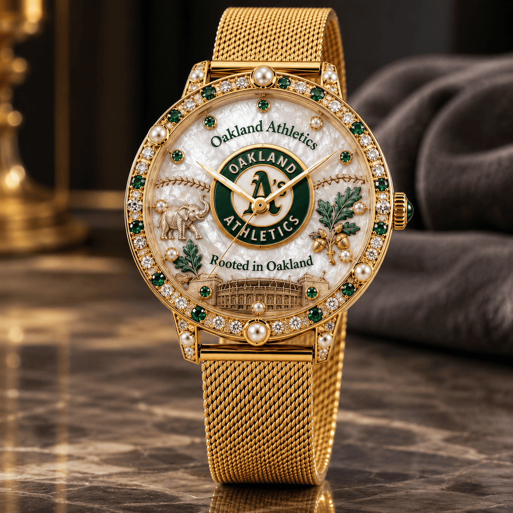 OKAA Premium Oakland Athletics Watch NTVA