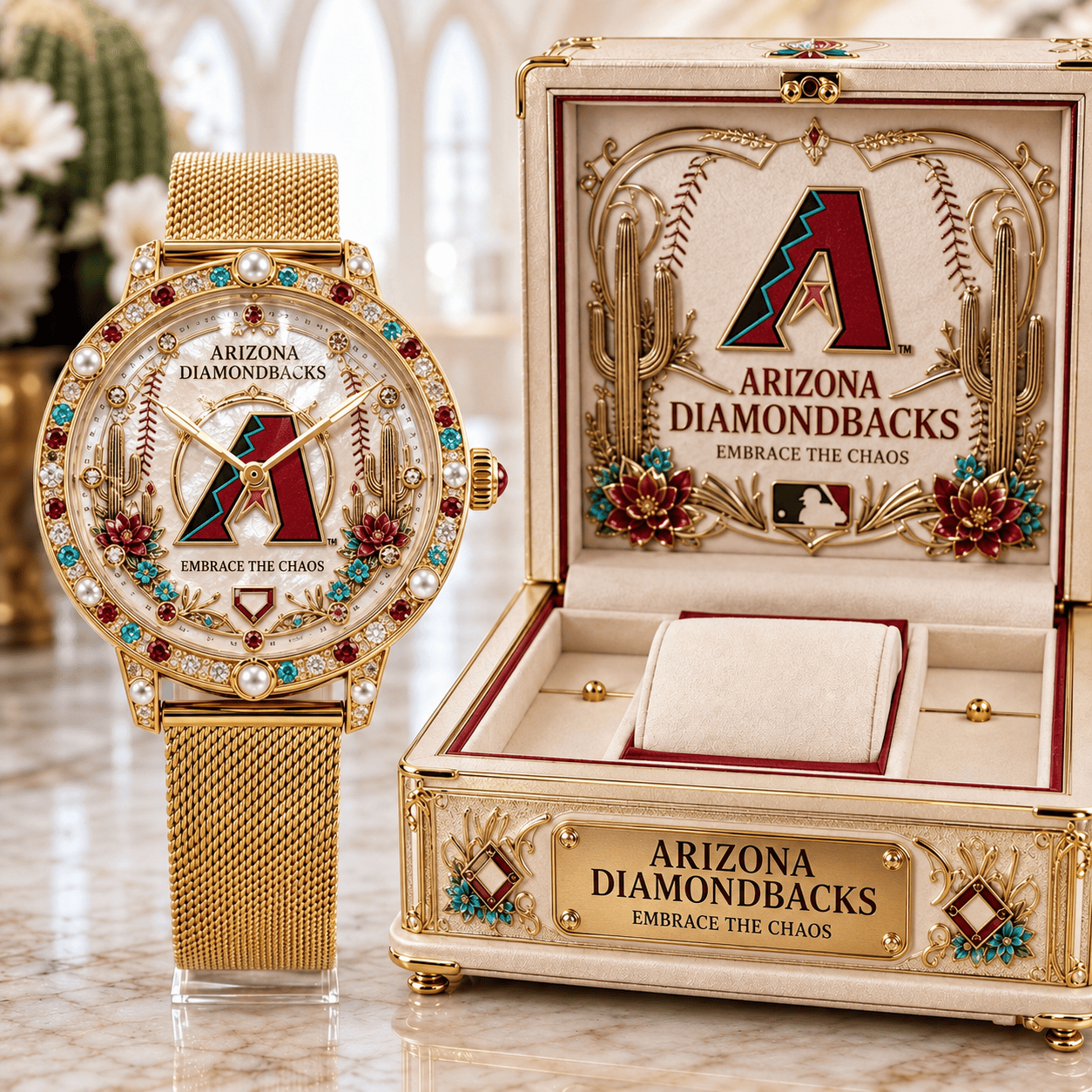 AZDB Premium Arizona Diamondbacks Watch NTVA