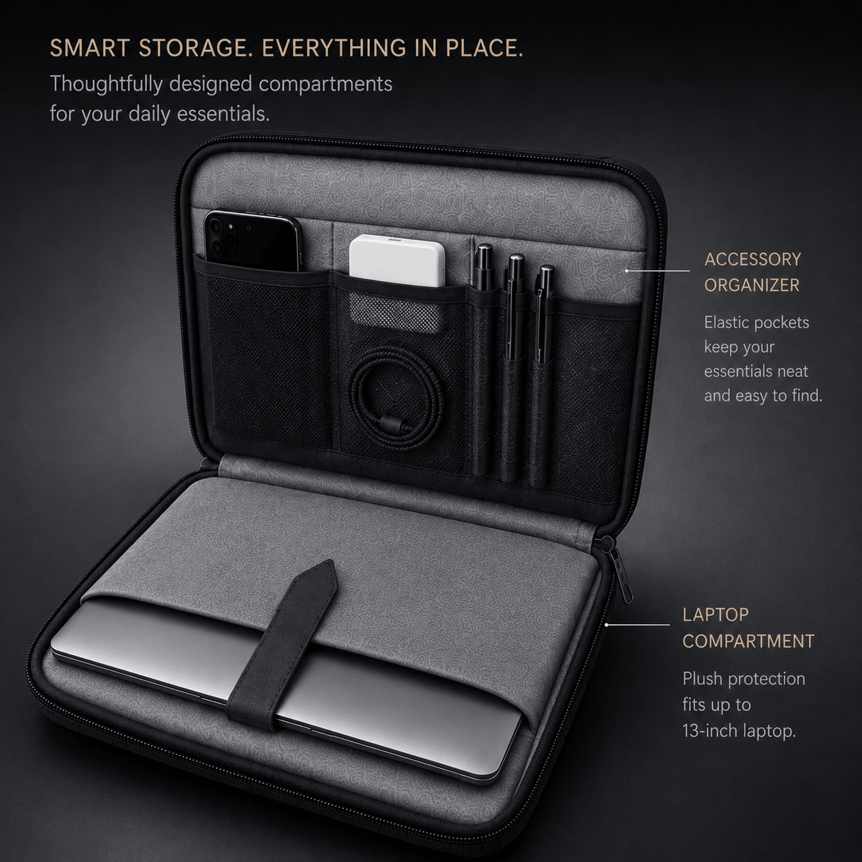PF Premium Laptop Tab Carry Bag NTNA