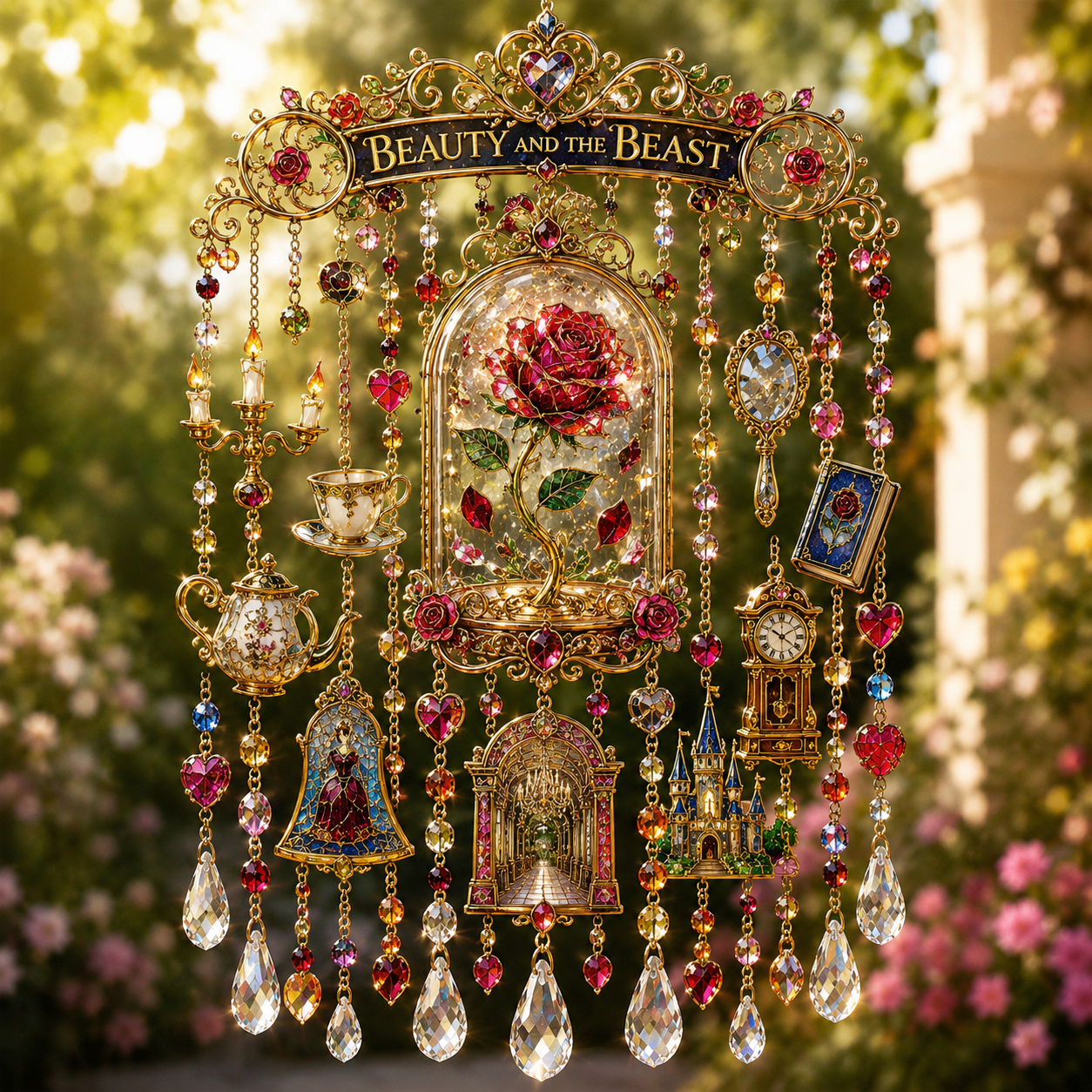 Premium BATB Crystal Wind Chime LNTH