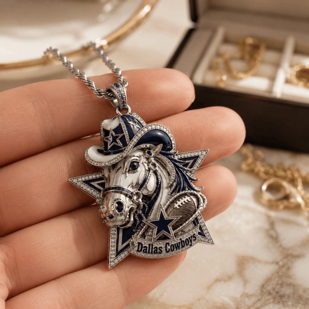 DLCB Solid Silver Chain with Diamond Pendant PDL